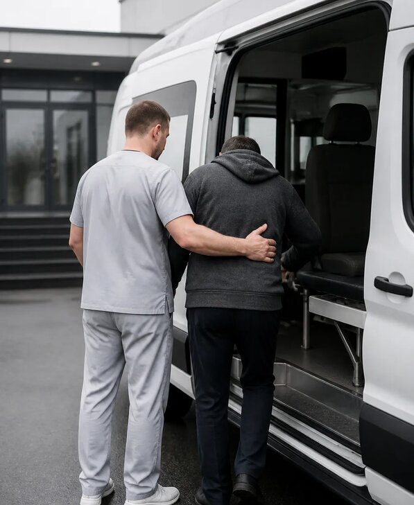 Организация медтранспортировки в Южноуральске от 5468 р. | Медзона